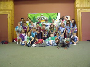 Group shot at Camp Trailblazers