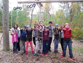 High Ropes Course at Camp Trailblazers