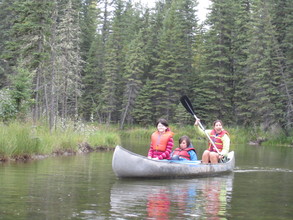 Up the creek WITH a paddle!