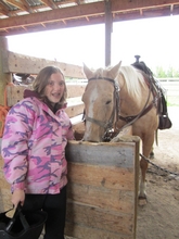 First time horseback riding :)