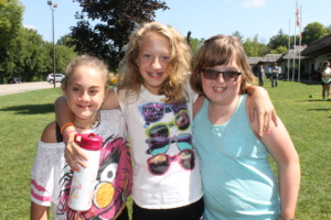 Alexandra and camp friends!