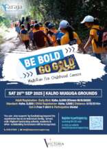 Be Bold Go Gold for Childhood Cancer