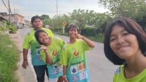 Our walkers really bonded together!