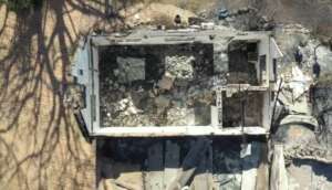 Wide Horizons - Rose Cottage ghostly aerial shot