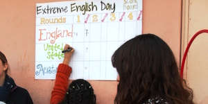 The eXtreme English scoreboard