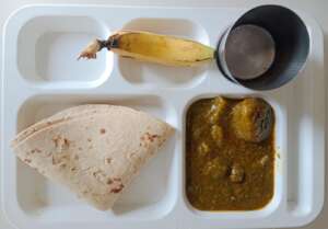 Meal at the Food Station