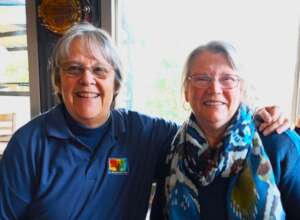 Helen and Louise during the 2024 visit!
