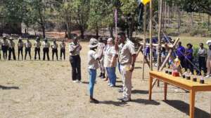 Awards Ceremony at the end of the Camporee!