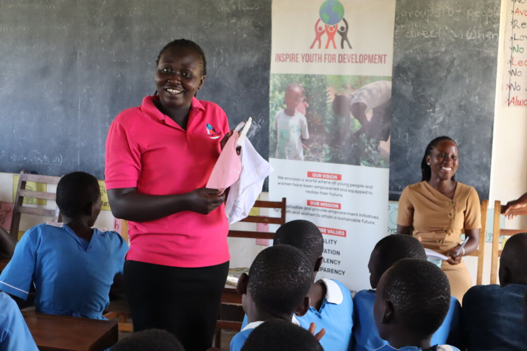 Provide emergency sanitary pads to school girls