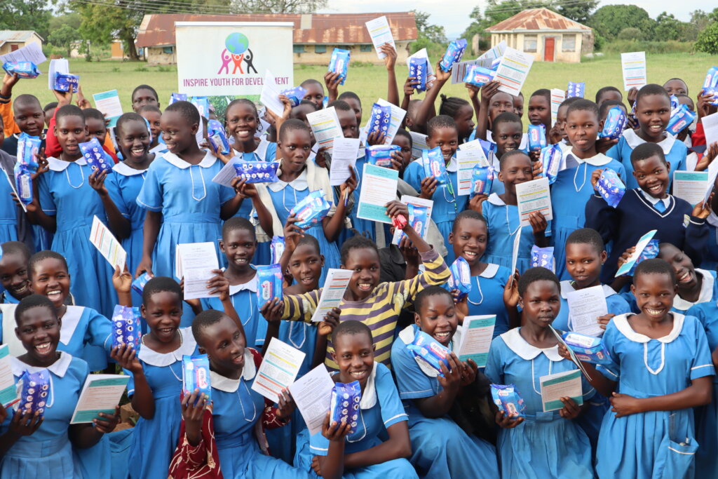Provide emergency sanitary pads to school girls