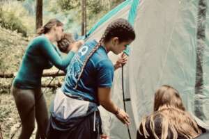 Campout Fundraiser - Tent Raising