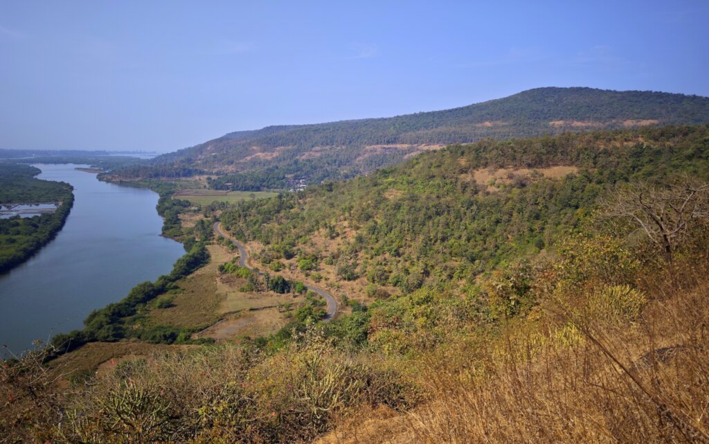 The Bharja River Landscape