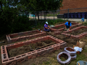 Dennison Garden Build In Progress
