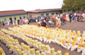 Distribute emergency food to Goma's displaced