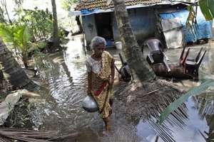 Devastation of the flood in Sri Lanka