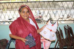 A recipient of a CERI Loan Sells Hand-Made Clothes