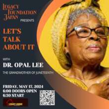 Let's Talk About It with Dr. Opal Lee