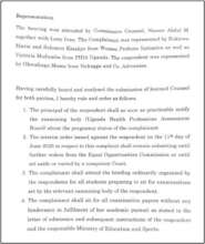Judgement of Equal Opportunities Commission 2