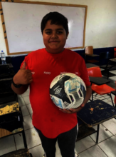 Efren, goalkeeper and scientist extraordinaire