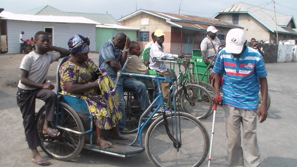 Mobility assistance for disabled children in DRC