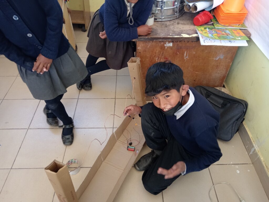 Technology in rural schools in Bolivia