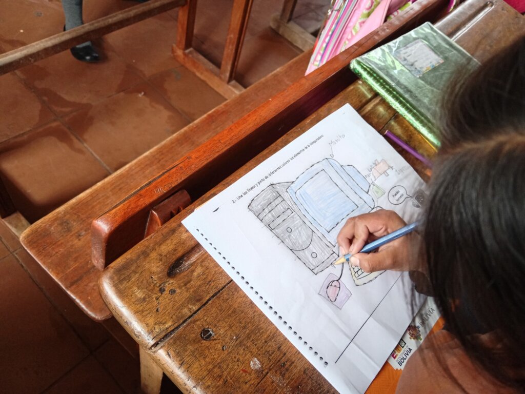 Technology in rural schools in Bolivia