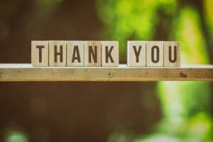 A big thank you for standing beside us since 2024