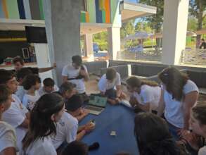 Robotics workshops at the seaside educational camp
