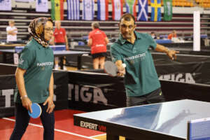 2 players (from RSA) sponsored by ITTF