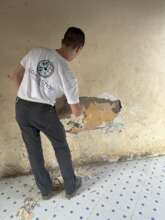 Prepping the walls