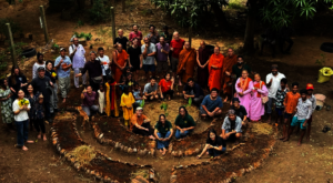 Auroville EcoTemple Group Photo