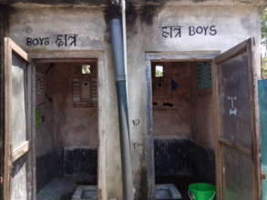 New boys toilet in the school