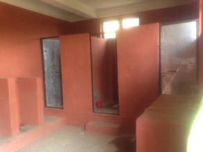 Inside view of new girl-friendly toilet