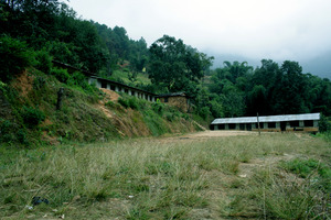 A view of School Building and compound