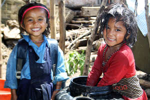 Students with Smile
