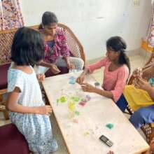 Holiday fun: Children showcase their creativity