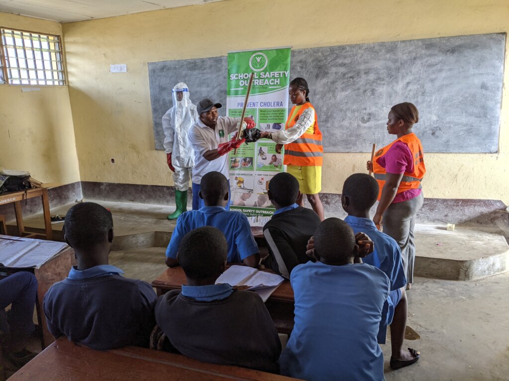 Promote Proper Toilet Hygiene in Rural Schools.