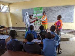 SSO hygiene and sanitation sensitization.