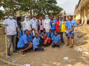 SSO hygiene and sanitation campaign at GBHS Muea.
