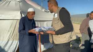 hot meal distribution for the elderly