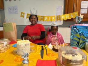 Ma Prescilla at her birthday this year