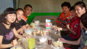 Our team at annual Altai cultural gathering