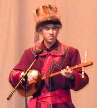 Viktor onstage in St. Petersburg