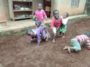 kids playing during playing time