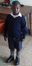 Dominic in his new uniform