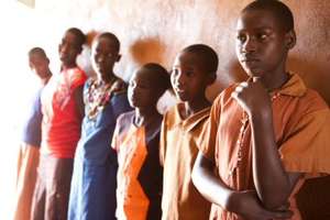 Girls at Kipsing Academy