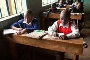 Samwel in school