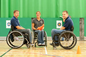 Back Up U-18s wheelchair skills training course