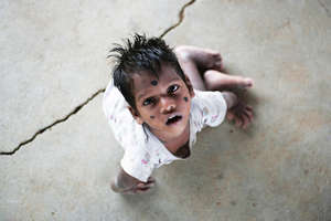 Street child, India