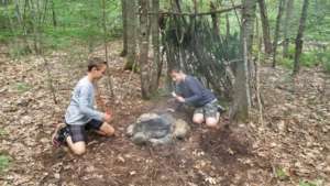 Making fire